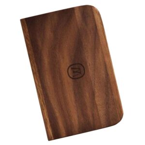 Marley Natural Walnut Rolling Tray, Small 8